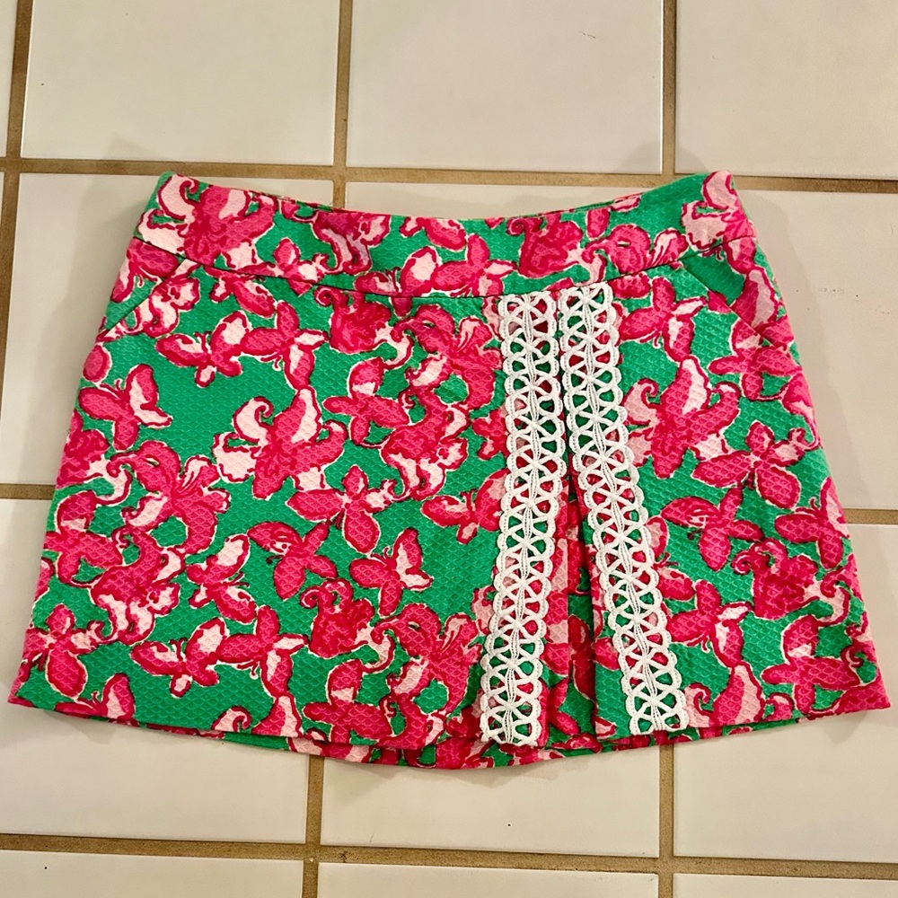 Lilly Pulitzer Skort Embroidered